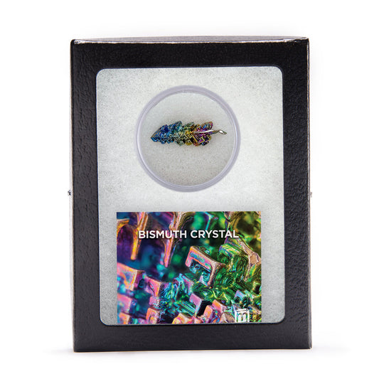 Bismuth Crystal with Iridescent Oxide