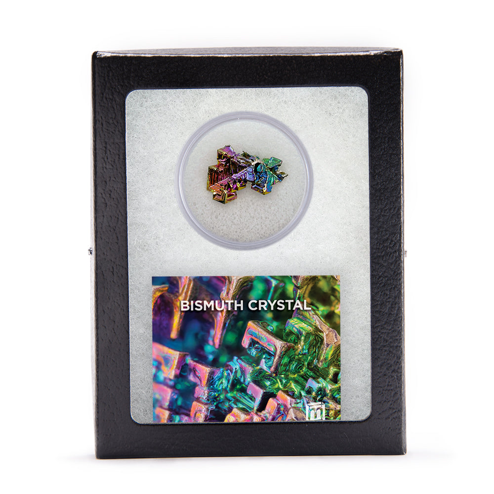 Bismuth Crystal with Iridescent Oxide