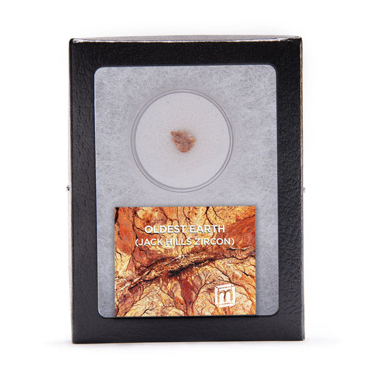 Oldest Earth - Jack Hills Zircon - Classic Riker Box Specimen