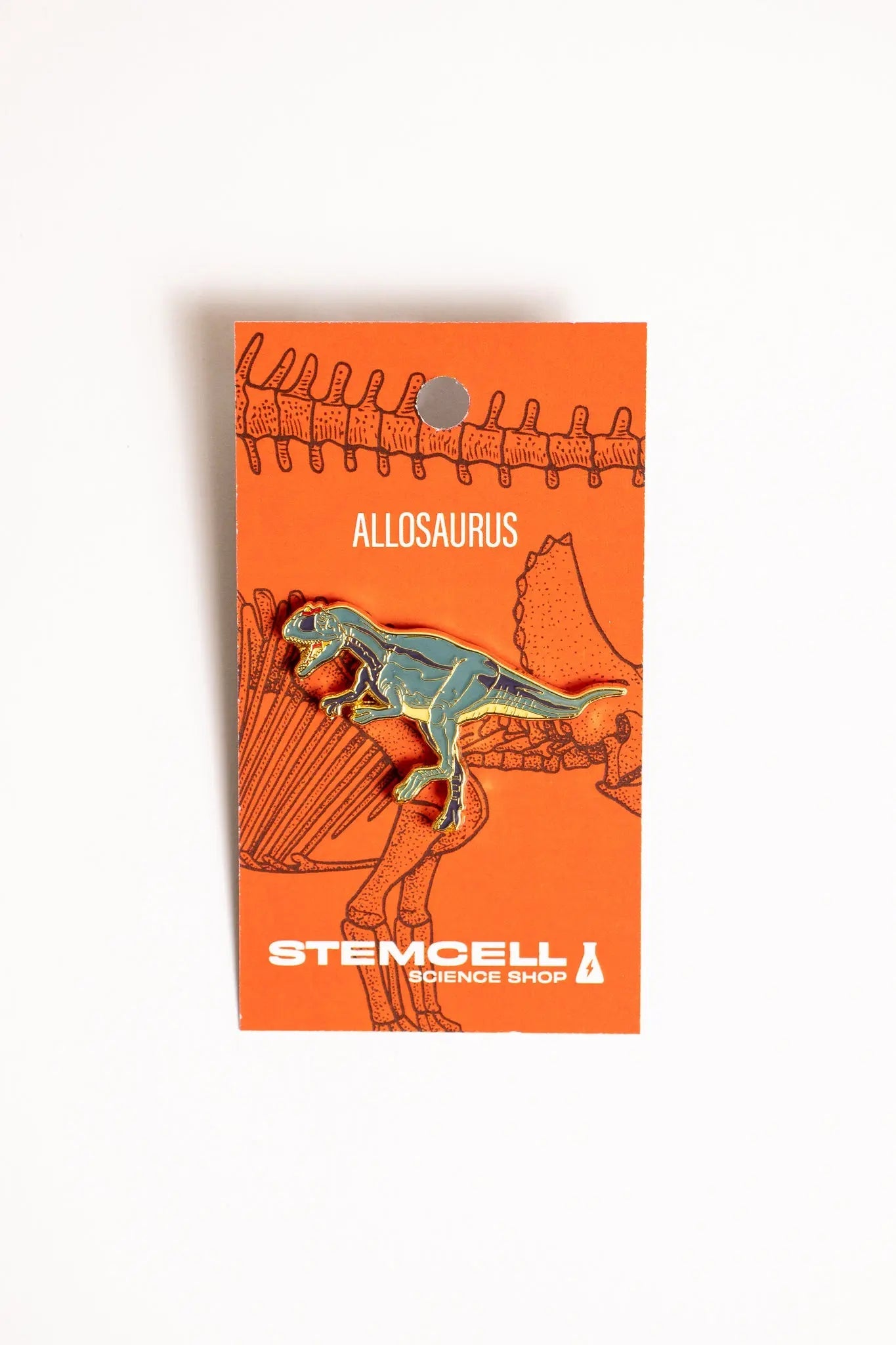 Allosaurus Enamel Pin (Allosaurus fragilis), Default Title at Stemcell Science Shop