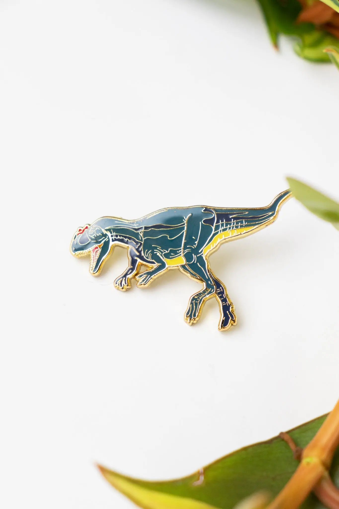 Allosaurus Enamel Pin (Allosaurus fragilis), Default Title at Stemcell Science Shop
