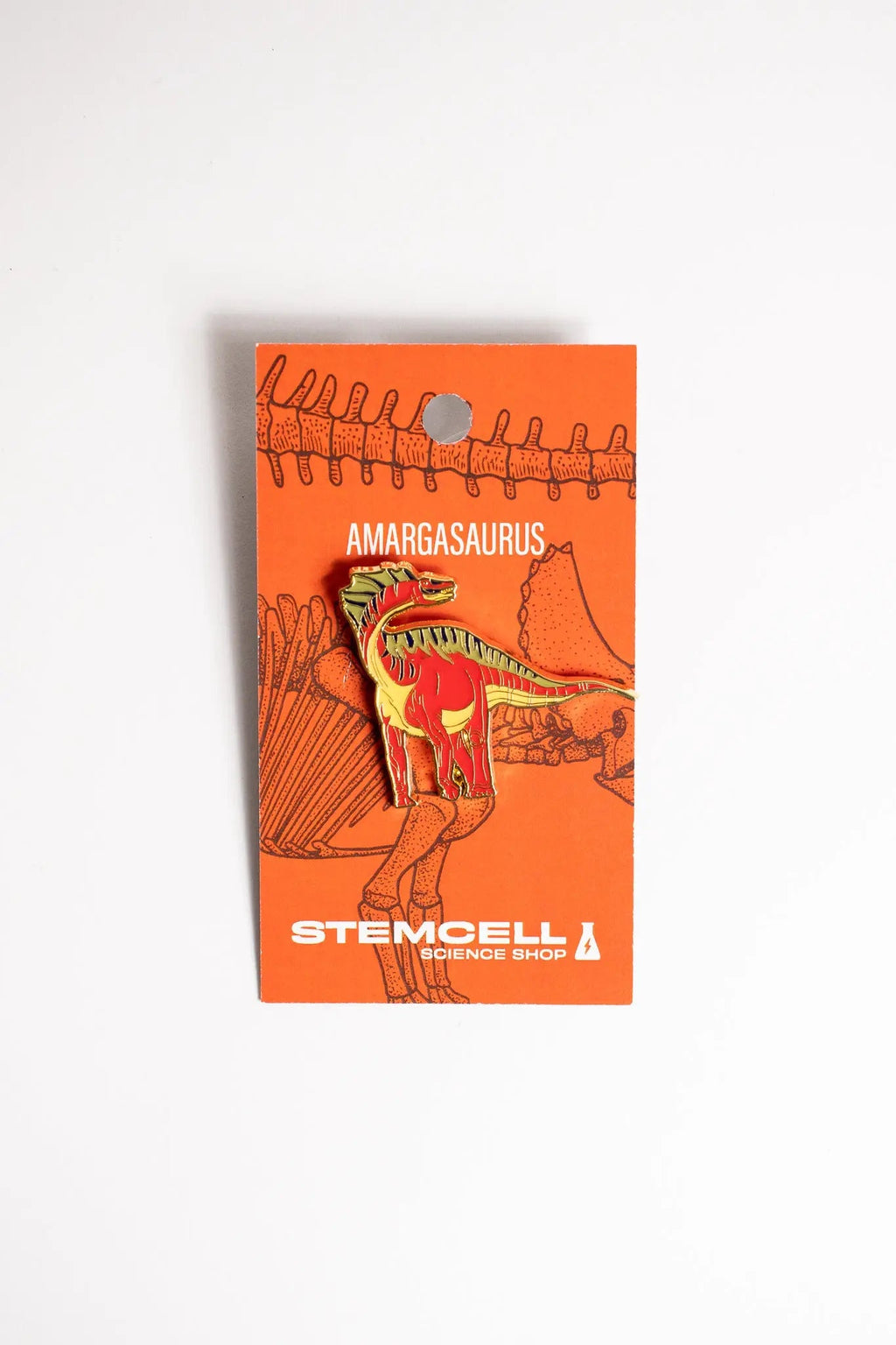 Amargasaurus Enamel Pin (Amargasaurus cazaui), Default Title at Stemcell Science Shop