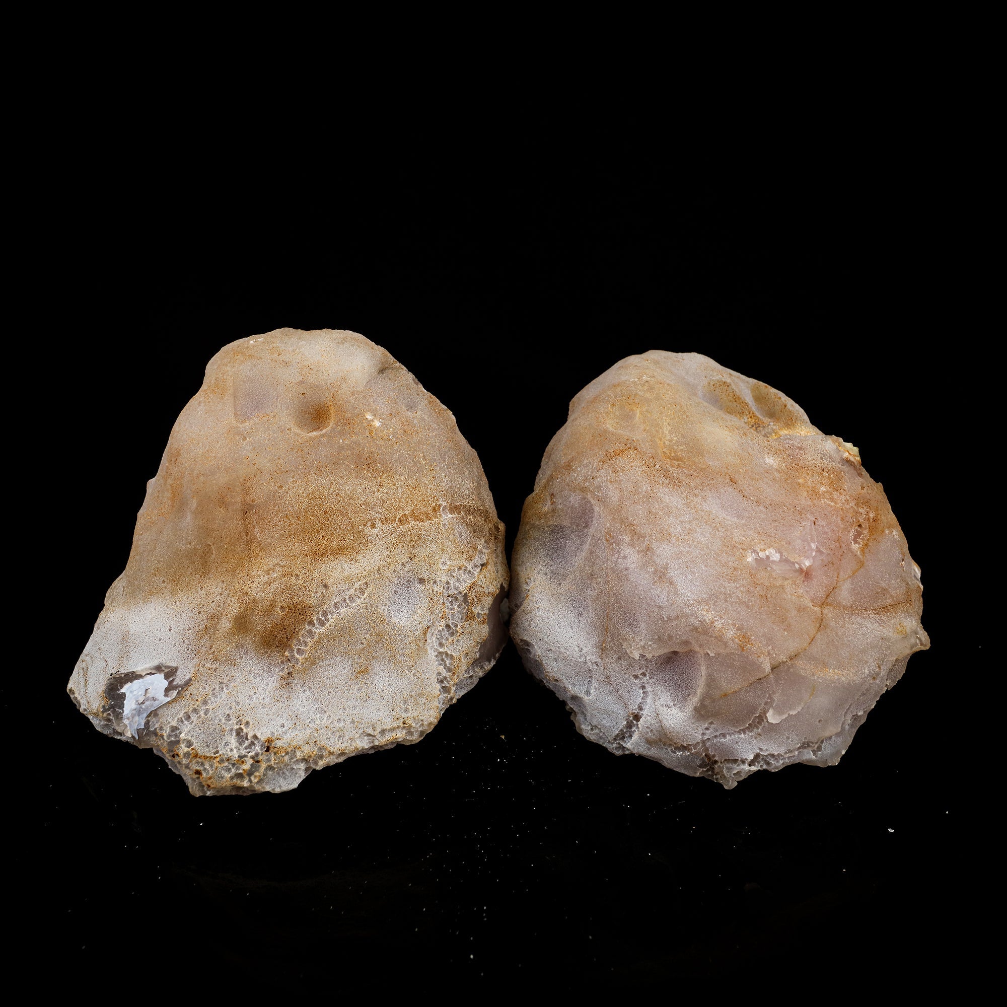 Amethyst Sparkling Crystals Geode in two Half's Natural Mineral Specimen # B 6373
