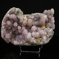 Amethyst Sparkling Stalactites Natural Mineral Specimen # B 6786