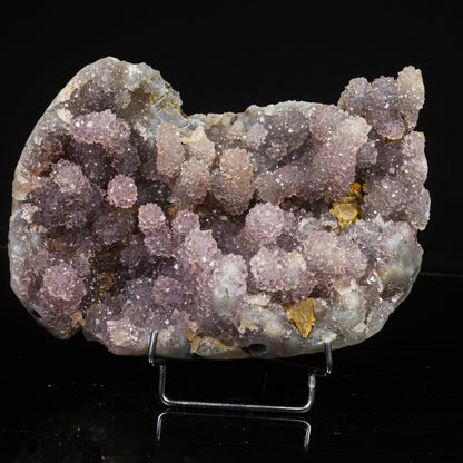 Amethyst Sparkling Stalactites Natural Mineral Specimen # B 6786