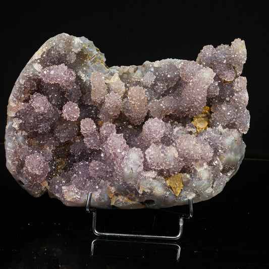 Amethyst Sparkling Stalactites Natural Mineral Specimen # B 6786