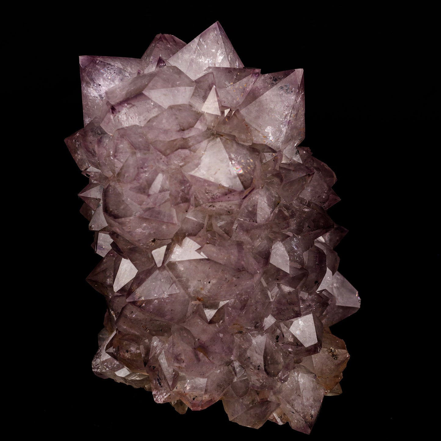 Amethyst Sparkling Crystals Natural Mineral Specimen # B 5722