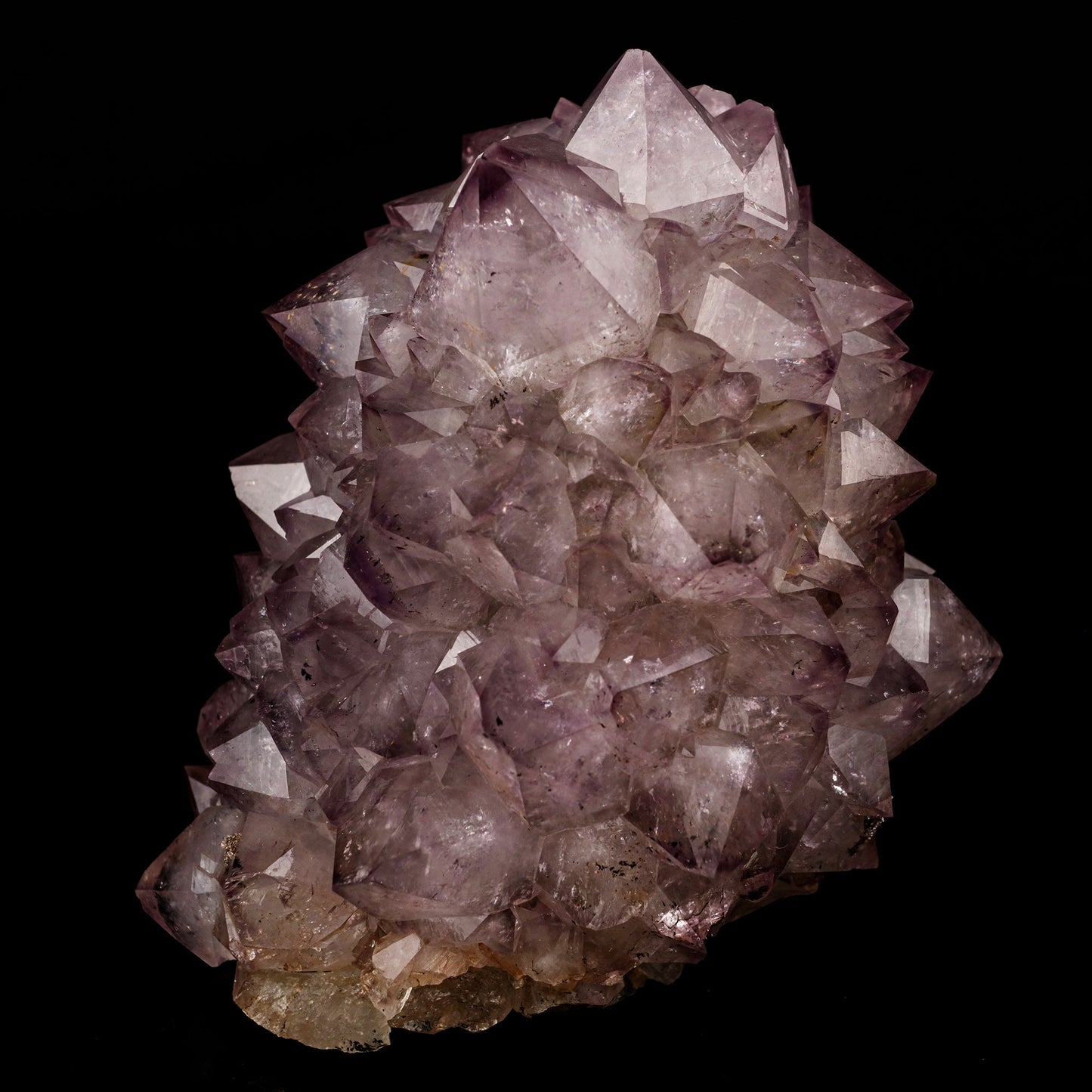 Amethyst Sparkling Crystals Natural Mineral Specimen # B 5722