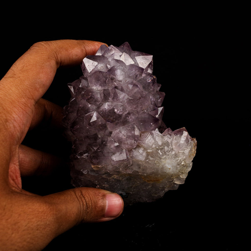 Amethyst Sparkling Crystals Natural Mineral Specimen # B 5726