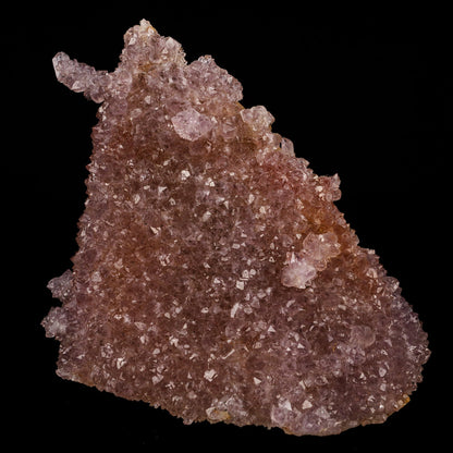 Amethyst Sparkling Crystals with Calcite Natural Mineral Specimen # B 5761