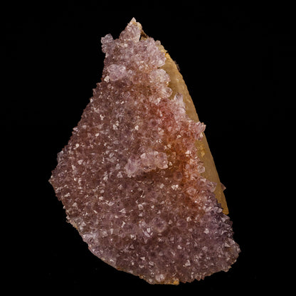 Amethyst Sparkling Crystals with Calcite Natural Mineral Specimen # B 5761