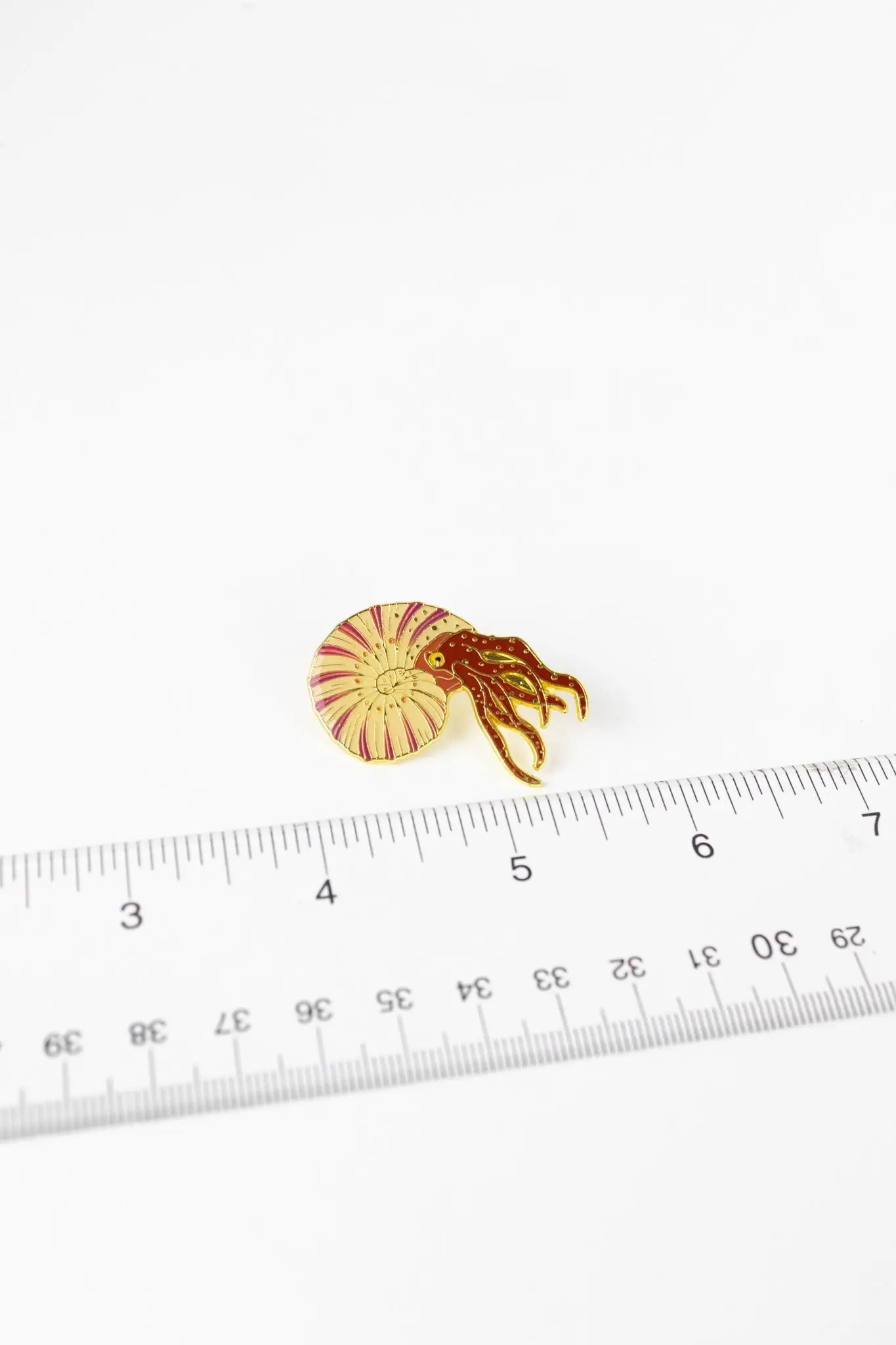 Ammonite Enamel Pin (Ammonoidea), Default Title at Stemcell Science Shop