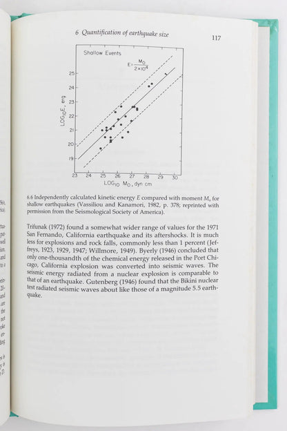 An Introduction to Seismological Research Books Stemcell Science Shop