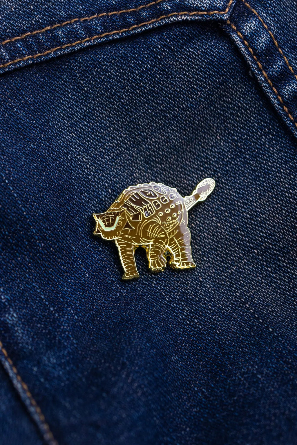 Ankylosaurus Enamel Pin (Ankylosaurus magniventris), Default Title at Stemcell Science Shop