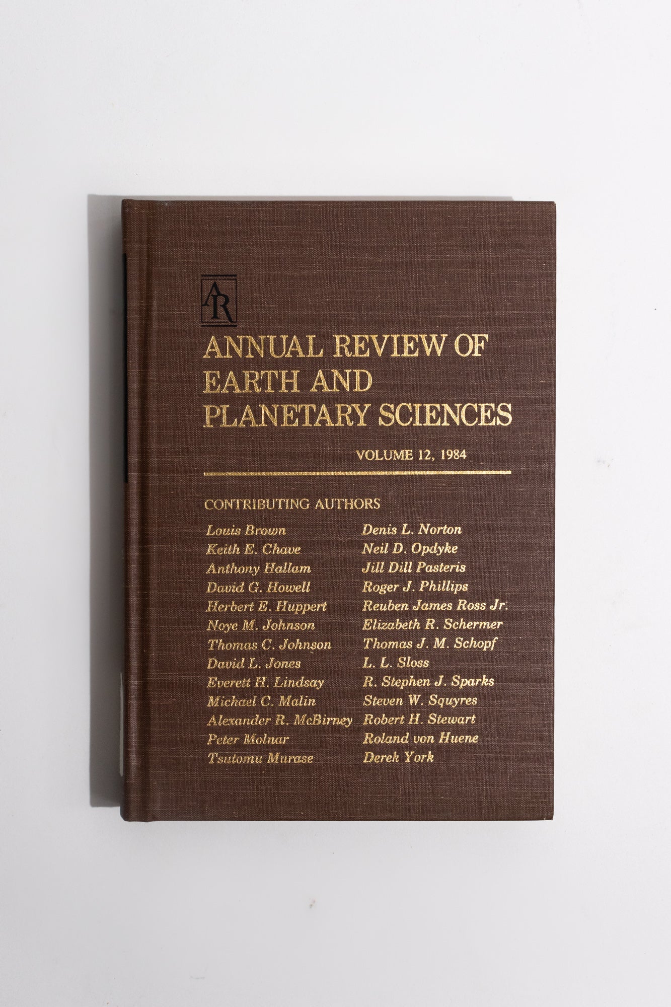 Annual Review of Earth and Planetary Sciences: Vol 12 Stemcell Science Shop