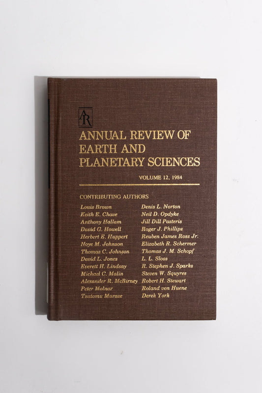 Annual Review of Earth and Planetary Sciences: Vol 12 Stemcell Science Shop