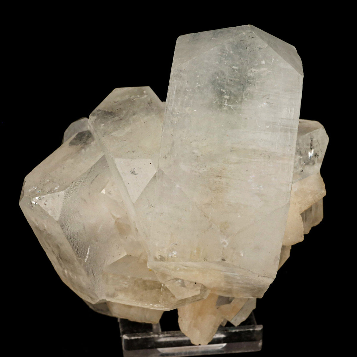 Apophyllite Cube Natural Mineral Specimen # B 6539