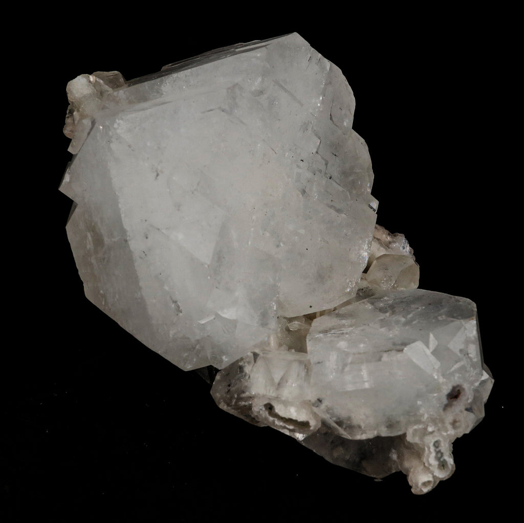 Apophyllite Cube with chalcedony Natural Mineral Specimen # B 5368