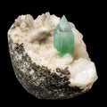 Apophyllite green with Stilbite Natural Mineral Specimen # B 6853