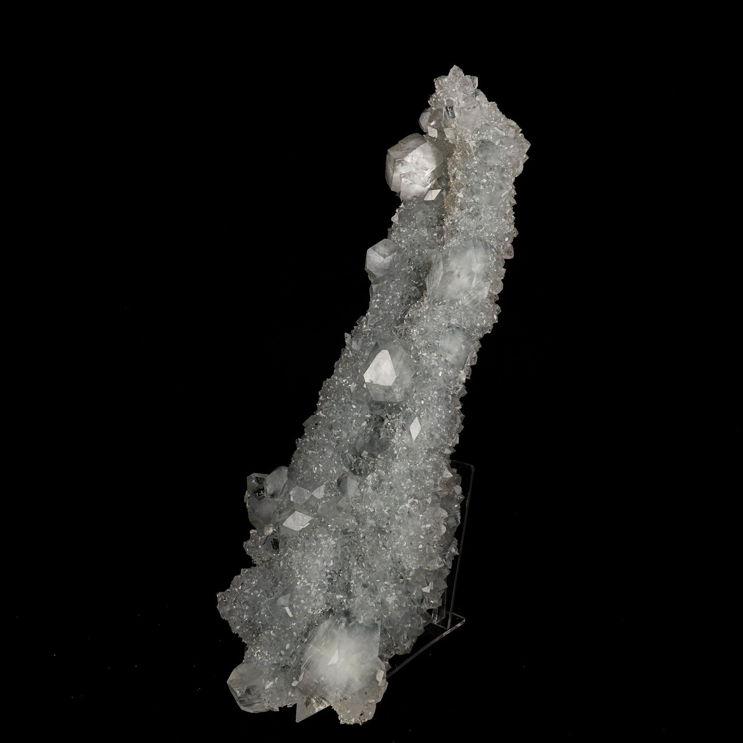Apophyllite on MM Quartz Natural Mineral Specimen # B 6384
