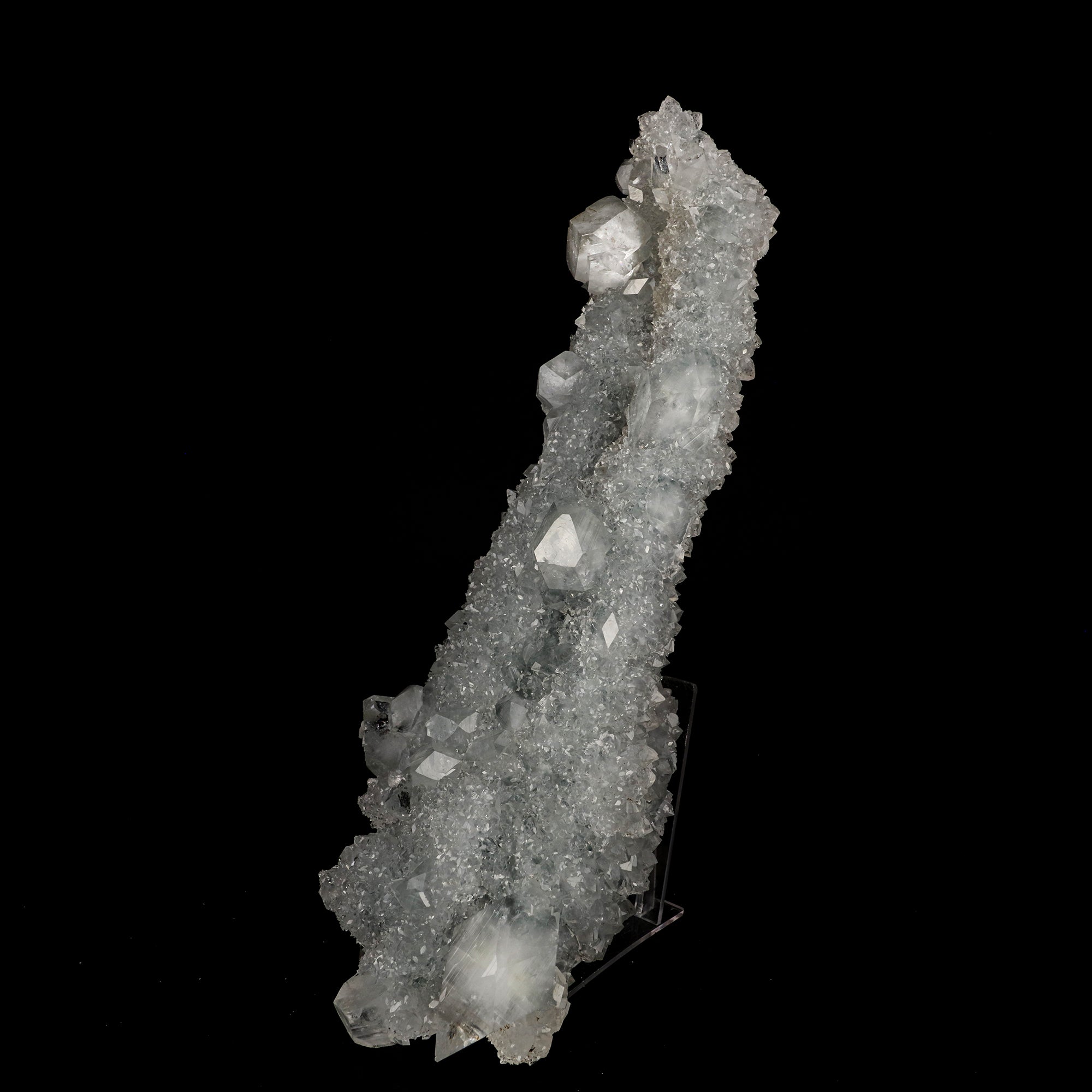 Apophyllite on MM Quartz Natural Mineral Specimen # B 6384