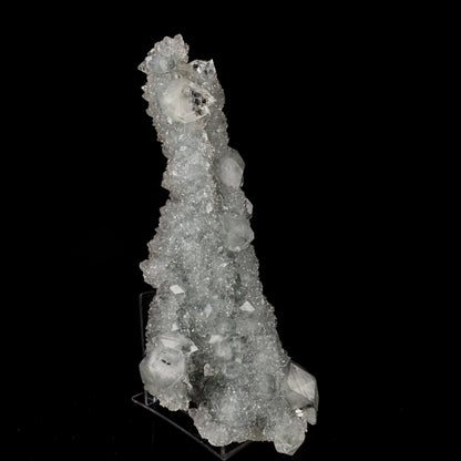 Apophyllite on MM Quartz Natural Mineral Specimen # B 6384