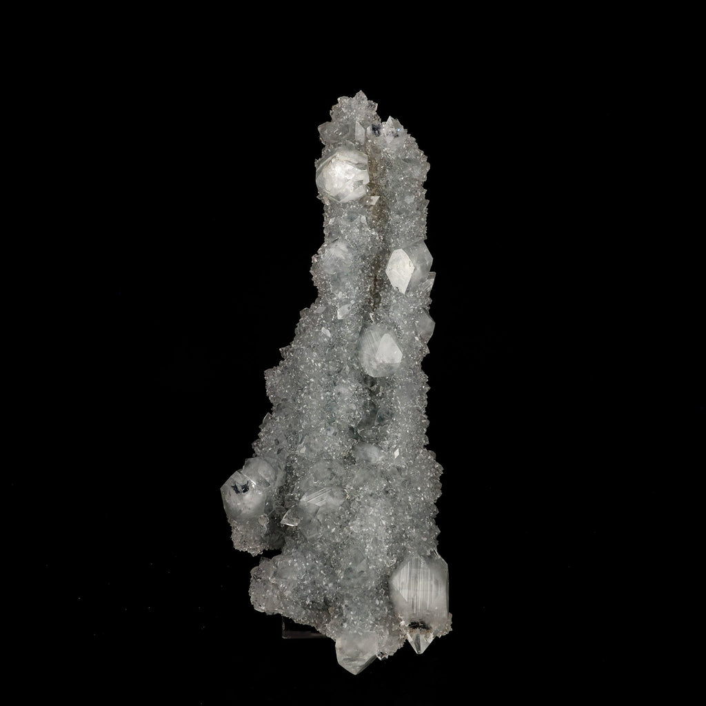 Apophyllite on MM Quartz Natural Mineral Specimen # B 6384