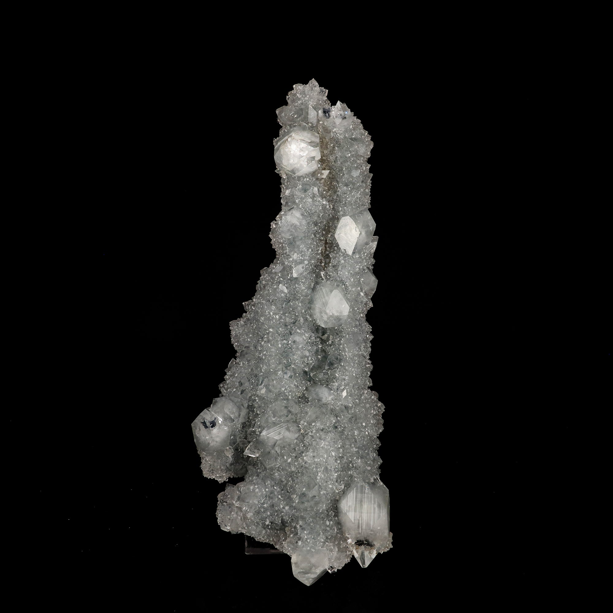 Apophyllite on MM Quartz Natural Mineral Specimen # B 6384