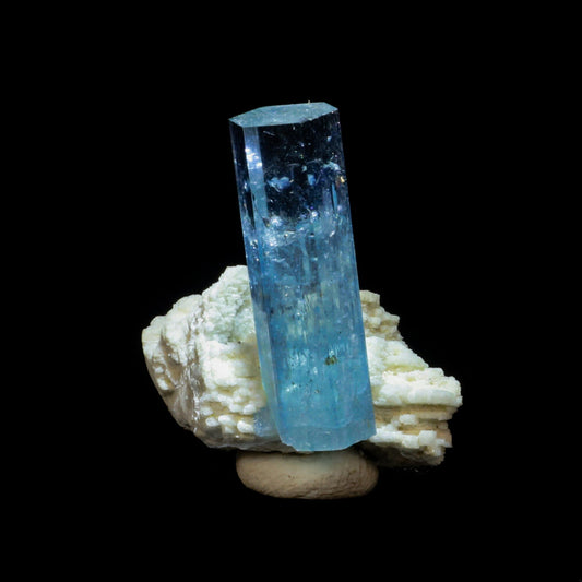 Aquamarine with Feldspar Natural Mineral Specimen, Default Title at Stemcell Science Shop