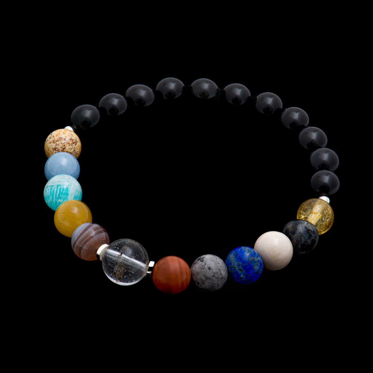 Asteroid Belt Solar System Bracelet