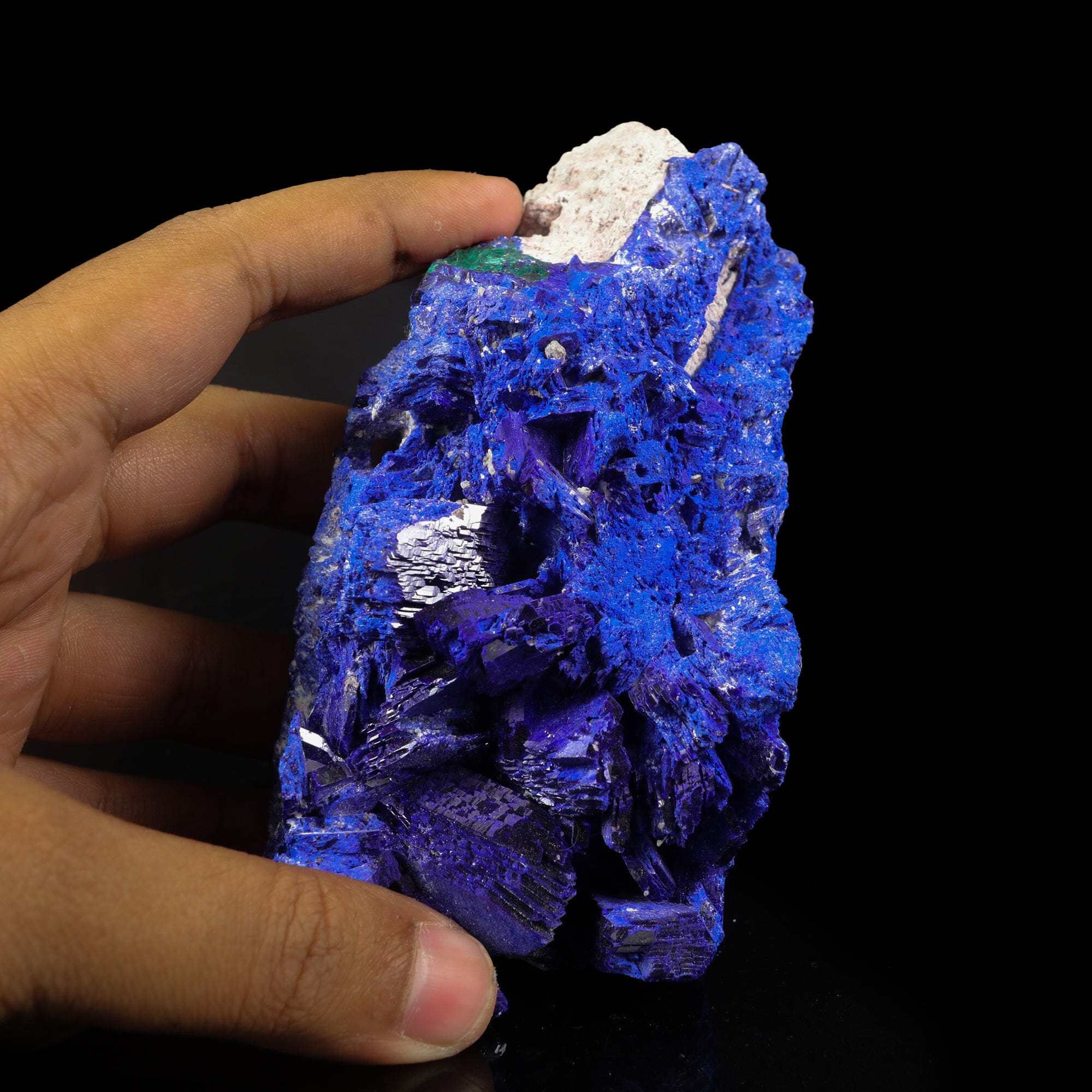 Azurite-malachite Natural Mineral Specimen # B 6795