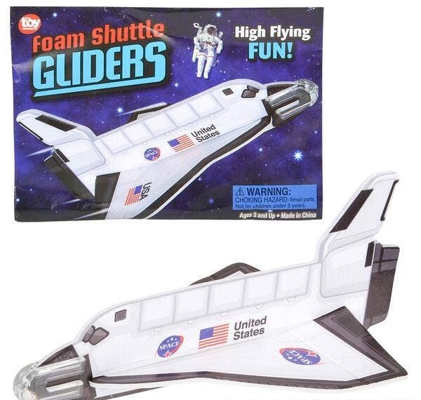 Foam Shuttle Glider