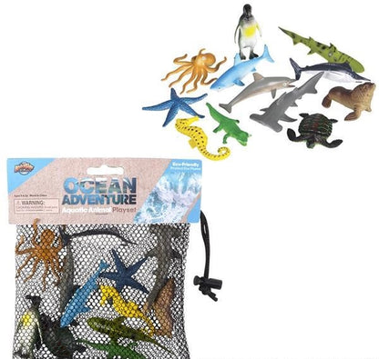 Ocean Adventure Playset Mesh Bag