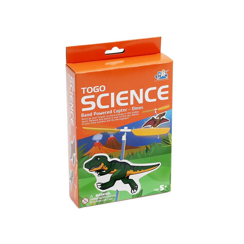 Band Powered Copter - Dinos Kids Stemcell Science Shop