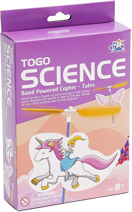 Togo Science: Band Powered Copter - Tales - Kids from Stemcell Science Shop