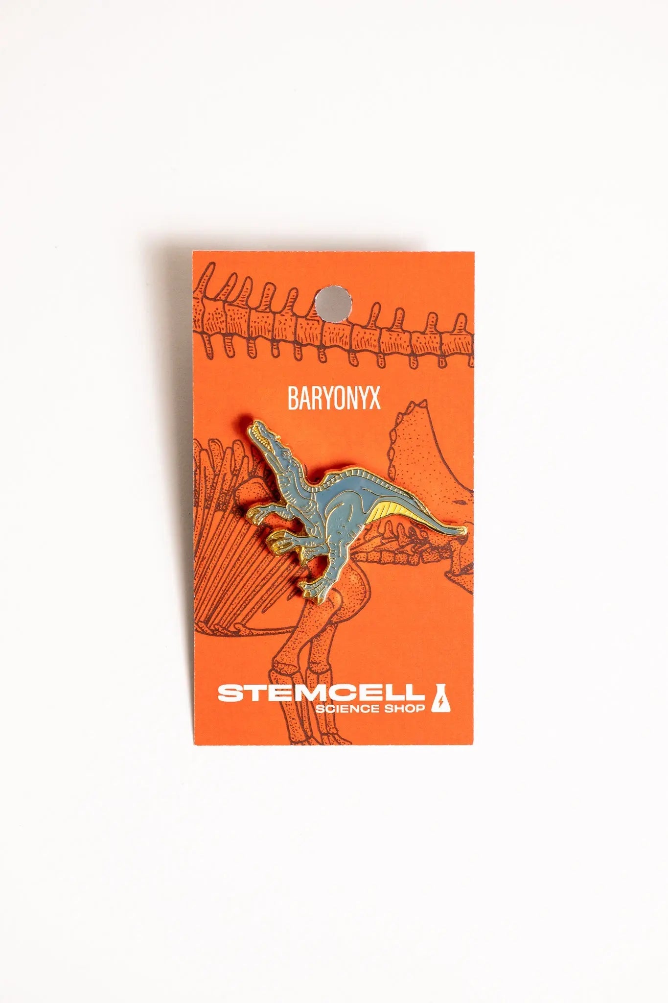 Baryonyx Enamel Pin (Baryonyx walkeri), Default Title at Stemcell Science Shop