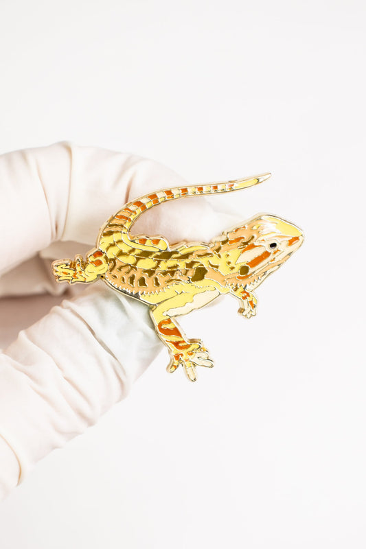 Bearded Dragon Enamel Pin Pin Stemcell Science Shop