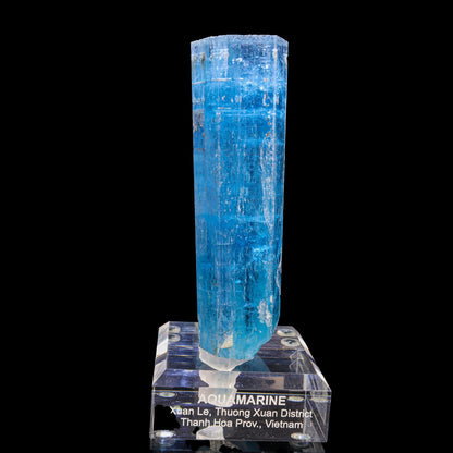 Blue Beryl var. Aquamarine Natural Mineral Specimen Museum, Default Title at Stemcell Science Shop