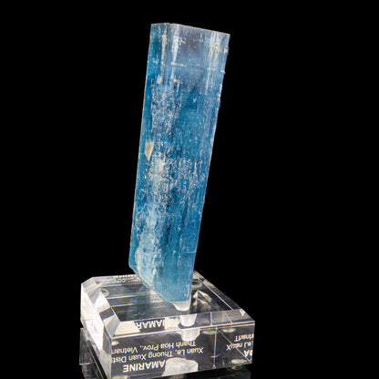 Blue Beryl var. Aquamarine Natural Mineral Specimen Museum, Default Title at Stemcell Science Shop