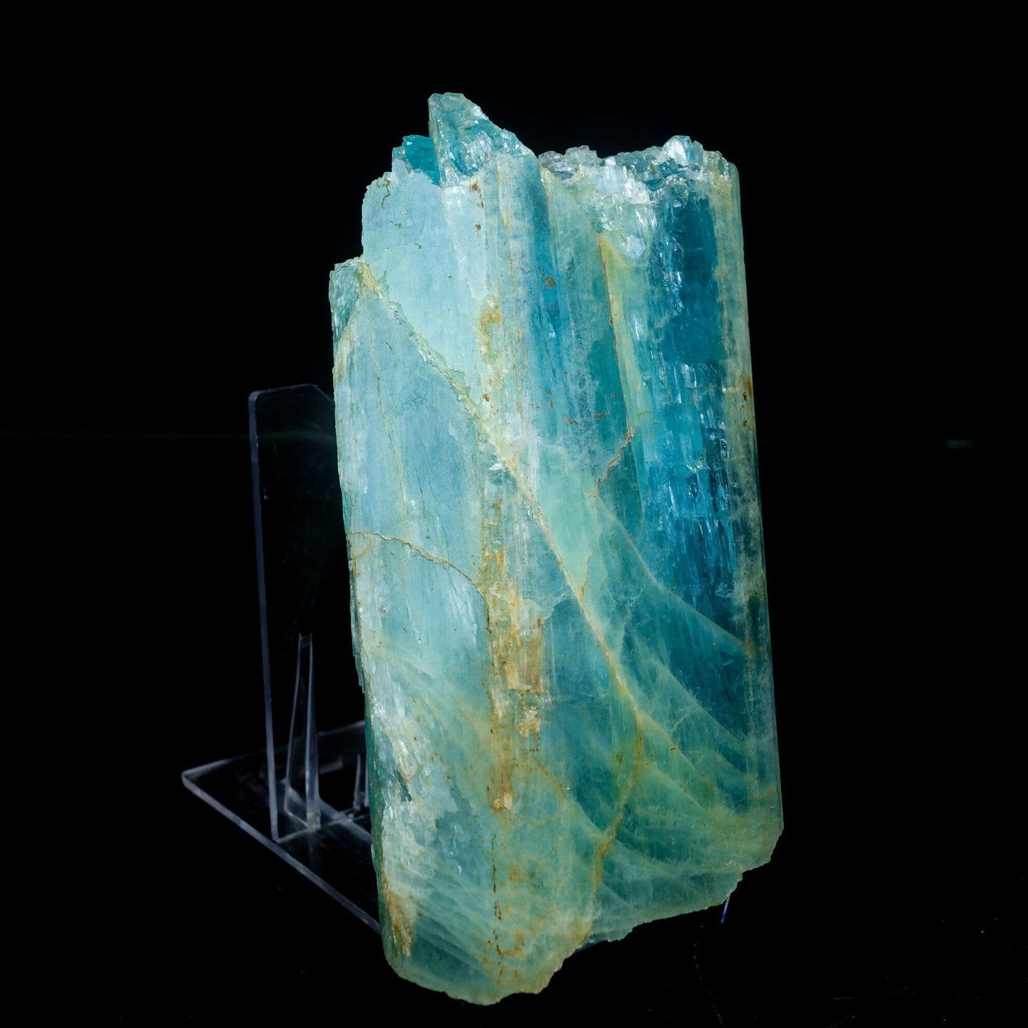 Blue Beryl var. Aquamarine Natural Mineral Specimen