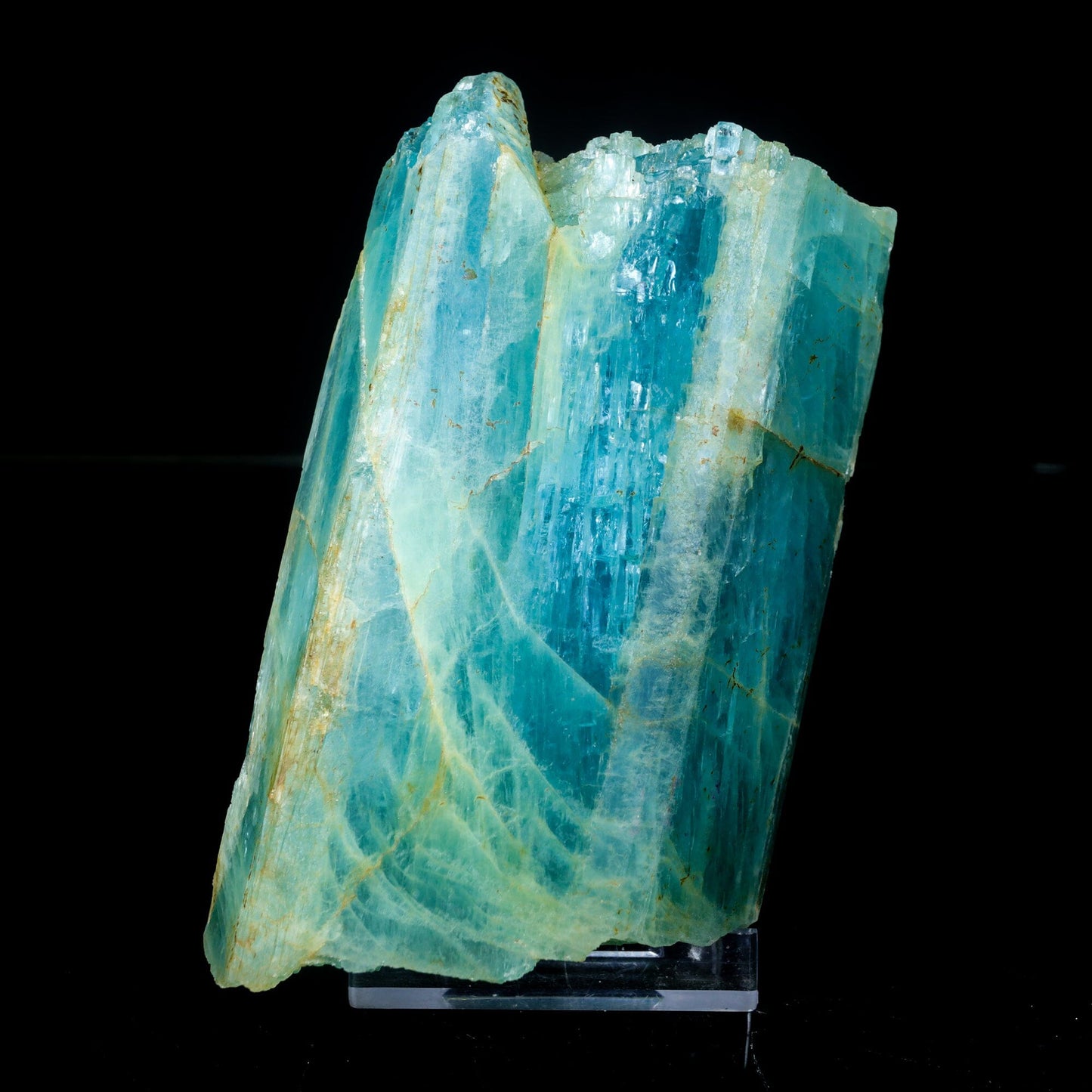Blue Beryl var. Aquamarine Natural Mineral Specimen