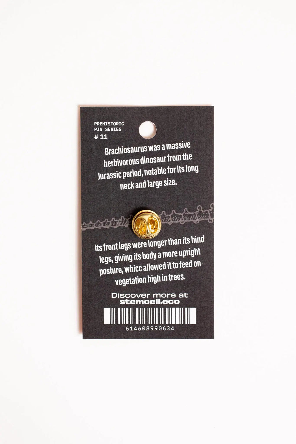 Brachiosaurus Enamel Pin (Brachiosaurus altithorax), Default Title at Stemcell Science Shop