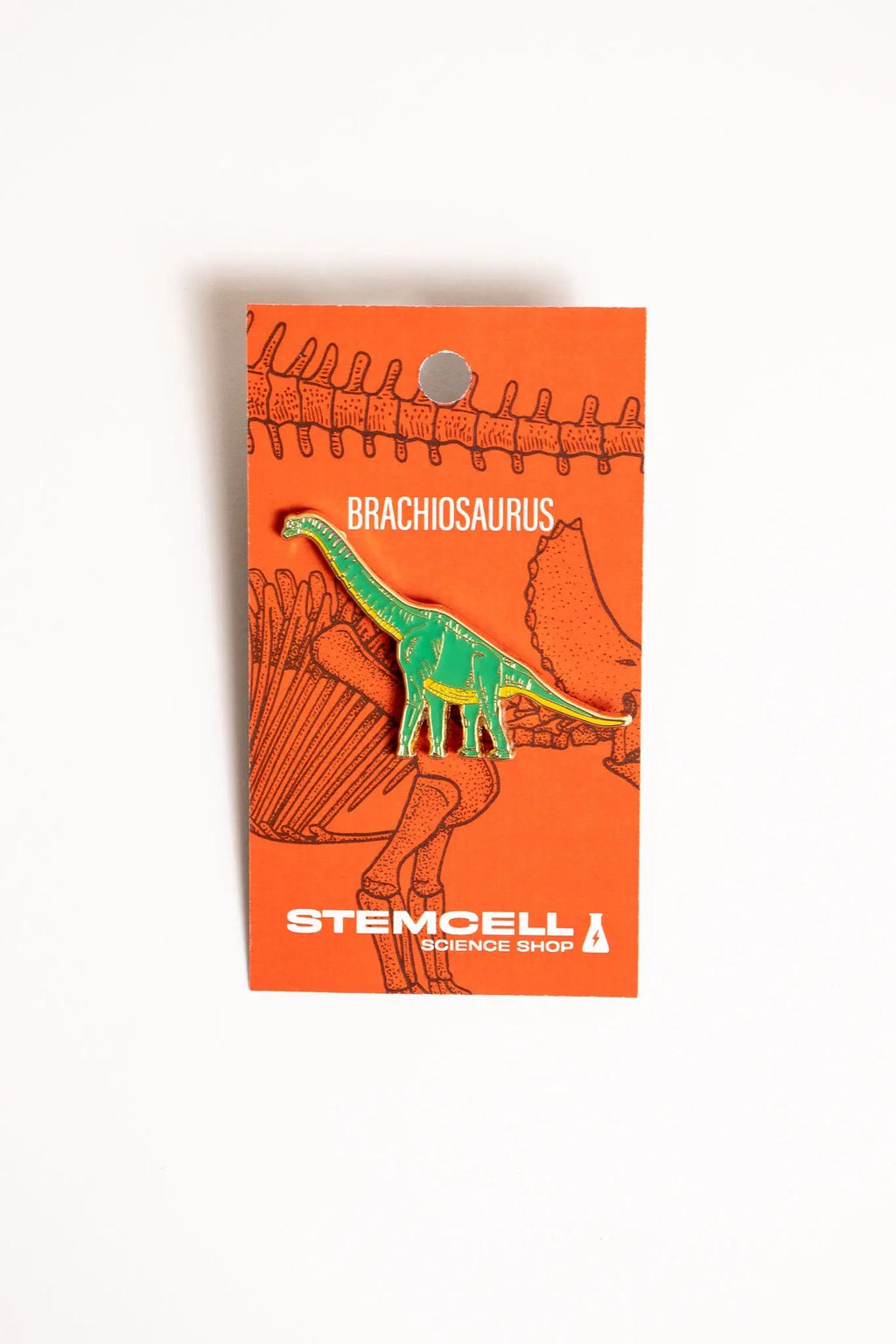 Brachiosaurus Enamel Pin (Brachiosaurus altithorax), Default Title at Stemcell Science Shop