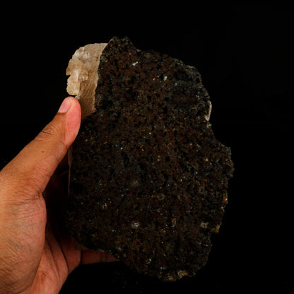 Calcite Cube with Chalcedony Natural Mineral Specimen # B 6317