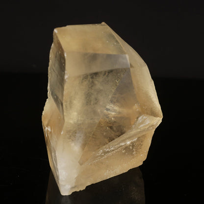 Calcite Golden Color Natural Mineral Specimen # B 6573