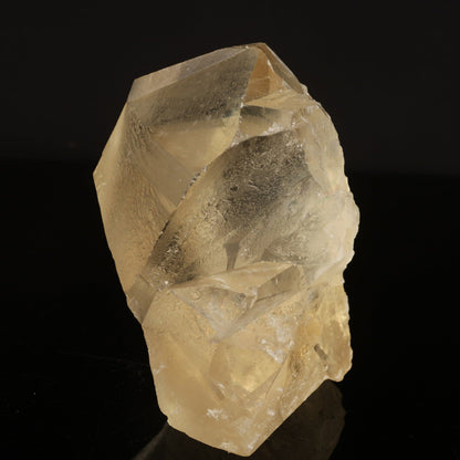 Calcite Golden Color Natural Mineral Specimen # B 6573