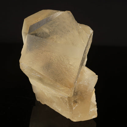 Calcite Golden Color Natural Mineral Specimen # B 6573