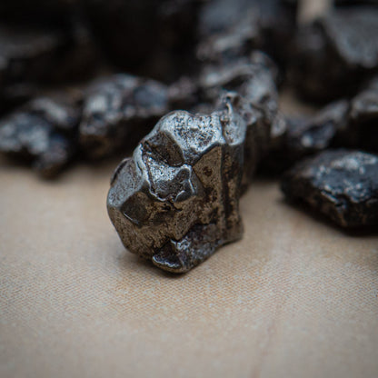 Campo del Cielo Meteorite - Riker Glass Display Case