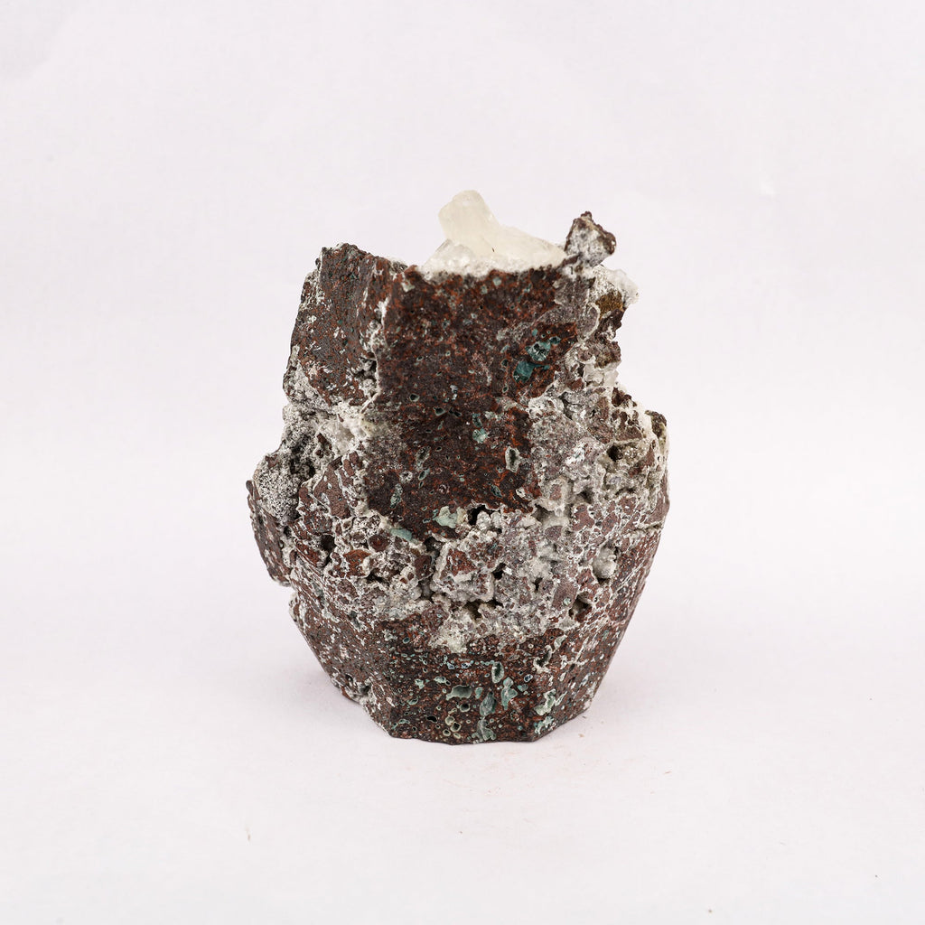 Cavansite on Heulandite (Rare Find) Free Standing Natural Mineral Specimen # B 6304