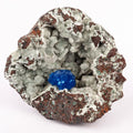 Cavansite on Heulandite (Rare Find) Free Standing Natural Mineral Specimen # B 6357